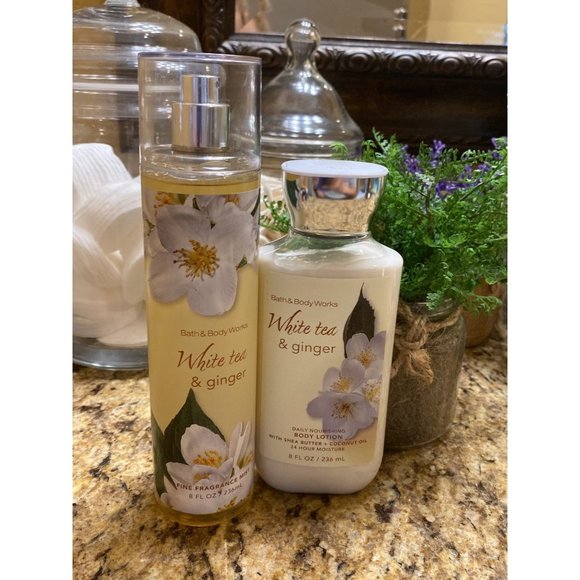 Bath & Body Works Bath & Body Bath Body Works White Tea Ginger Body
